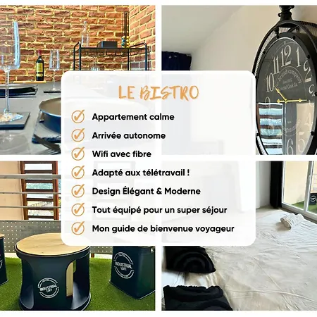 Cosy Roc - Wifi, Balcon, Tv, Clim, Equipe *