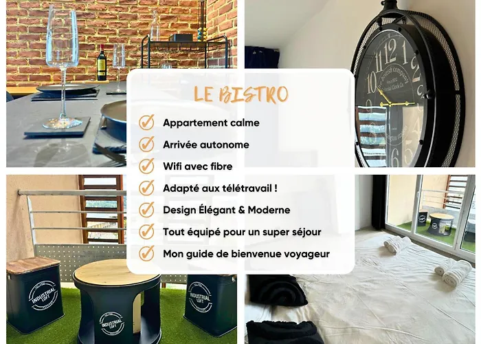 Cosy Roc - Wifi, Balcon, Tv, Clim, Equipe *